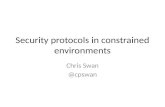 Security protocols in constrained environments