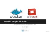 [Open stack] heat + docker