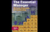 The Essential Manager - 30 Core Elements of Leadership