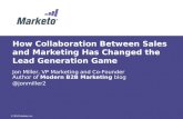 Collaboration Between Marketing and Sales #IS12