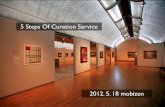 5 steps of curation service
