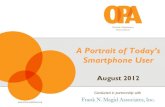 OPA Portrait od Smartphone User Août 2012