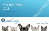 Learnsurge Presents Top Tech Toys of 2013