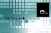 IDL Corporation - Business Plan Idea