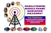 MOBILE PHONE & MOBILE TOWER RADIATION HAZARDS