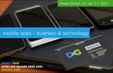 Mobile Apps - The Business & Technology