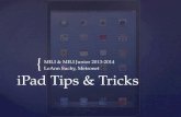 Basic iPad Tips & Tricks