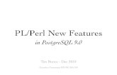 PL/Perl - New Features in PostgreSQL 9.0 201012