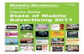 State of Mobile Advertising 2011