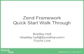 Zend Framework Quick Start Walkthrough