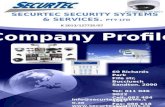 Company Profile. Securtec Security Systems & Services