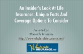 An Insider's Look at Life Insurance: Unique Facts And Coverage Options To Consider