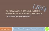 SCI regional planning grants webinar