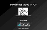 Cocoaheads - Streaming on iOS devices