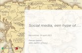20110414 presentatie social media mosselclub