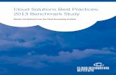 Cloud Accounting Institute: 2013 Study of Cloud Best Practices