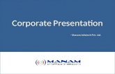 Corporate Presentation Manam Infotech