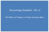Accounting standard (AS - 11)