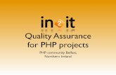 Workshop quality assurance for php projects - phpbelfast