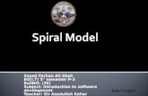 Spiral model presentation