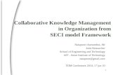 Collaborative Knowledge Management in Organization from SECI model Framework