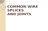 Common Wire splices