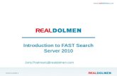 Introduction to FAST Search for SharePoint 2010