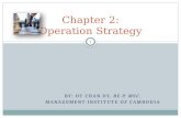 Strategic Importance of Operation Management
