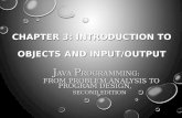 Introduction to objects and inputoutput