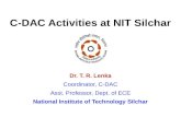 Cdac activities at nit silchar indest