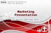 Your client marketing presentation