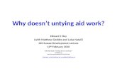 Why doesn’t untying aid work?