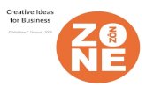 Zone Creativity Lecture