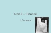 Unit 4 – finance and labor