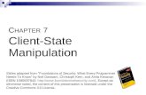 7   client-state manipulation