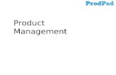 Product management for Startup leadership program oct 2013