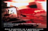 Introduction to Nutrition & Metabolism
