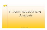 Flare Radiation Analysis