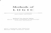 W. v. O. Quine - Methods of Logic Revised Edition