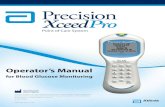 Precision Xceed Pro Operator's Manual