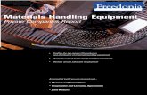 Material Handling Equipment Sector D