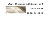 Exposition of Isaiah 66-1-14