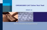 CAIT Drive Test Tool