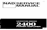 Amplifier NAD 2400