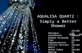 AQUALISA QUARTZ : Simply a Better Shower