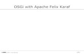 OSGi With Apache Felix Karaf