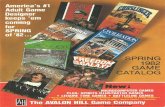 Avalon Hill Games Catalog March 1982