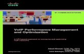 Voip-performance Management and Optimization