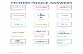 Trivia Rebus Puzzles Answers