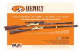 Henry Big Boy - H006 Series Rifles